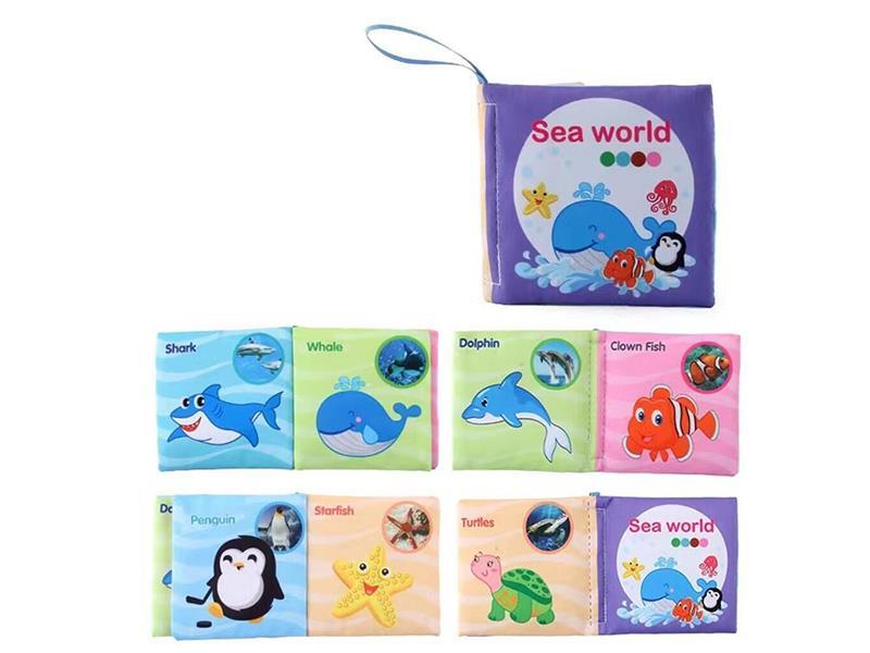 Sea World Cloth Book