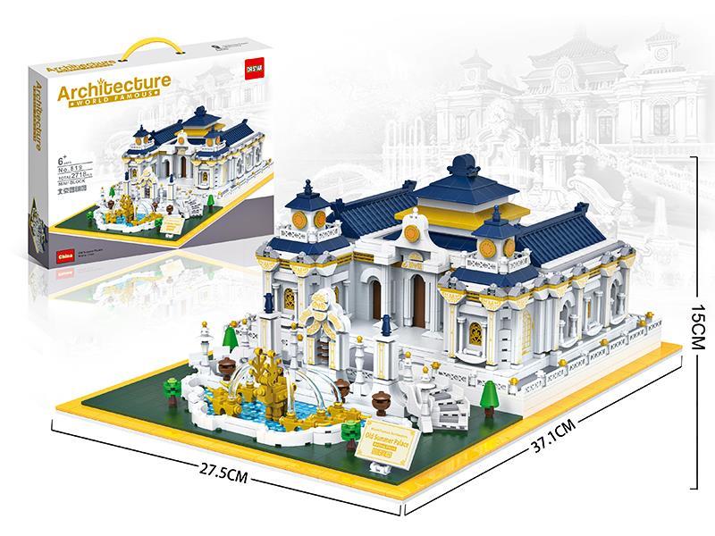 2830PCS Beijing Yuanmingyuan Building Block