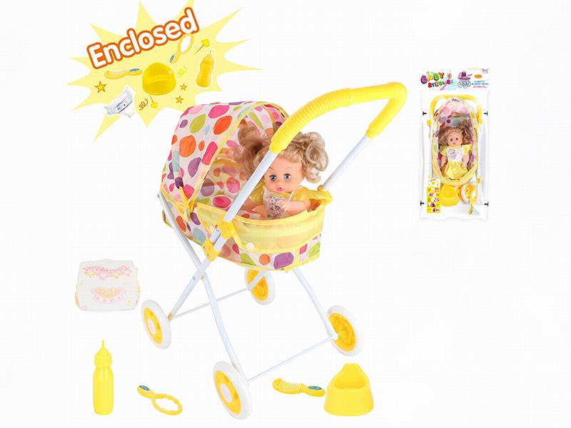 Baby Stroller Toy(Iron) + 12