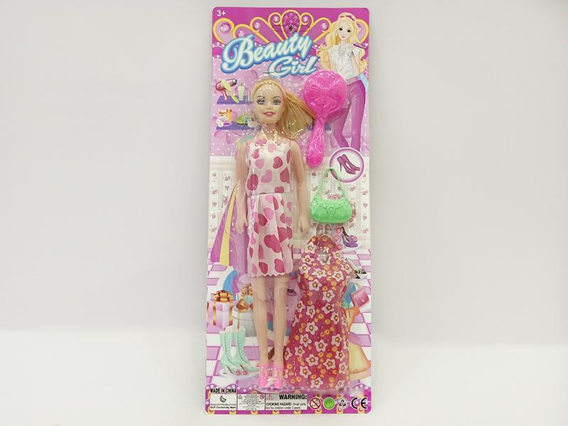 Barbie With Comb And Bag