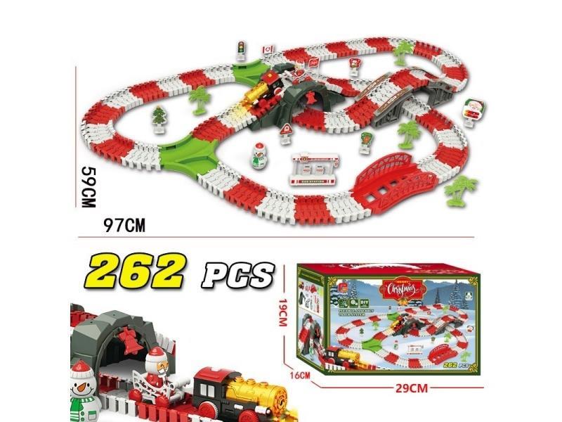 262 PCS Christmas Track Car