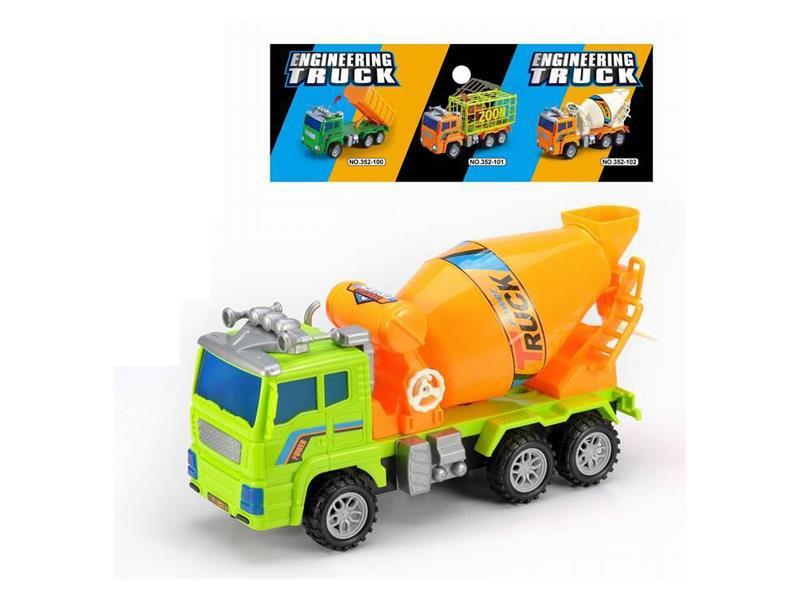 Friction Mixing Engineering Vehicle