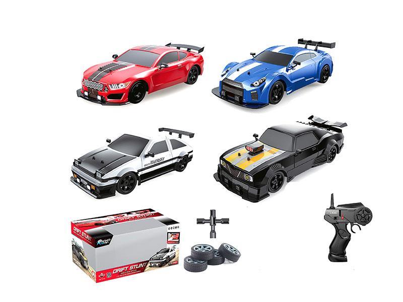 1:16 Racing Four-Wheel Drive Drift Car  2.4GHz  LED Lights   Smoke Function