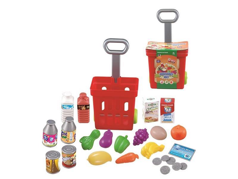Fruit And Vegetable Shopping Cart