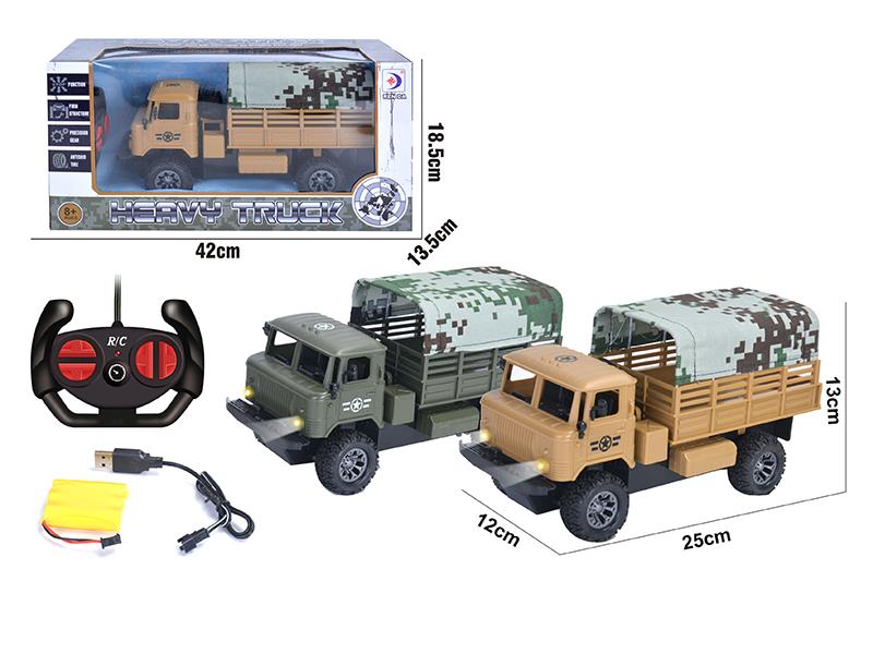 4-Channel Remote Control Army Cloth Car
