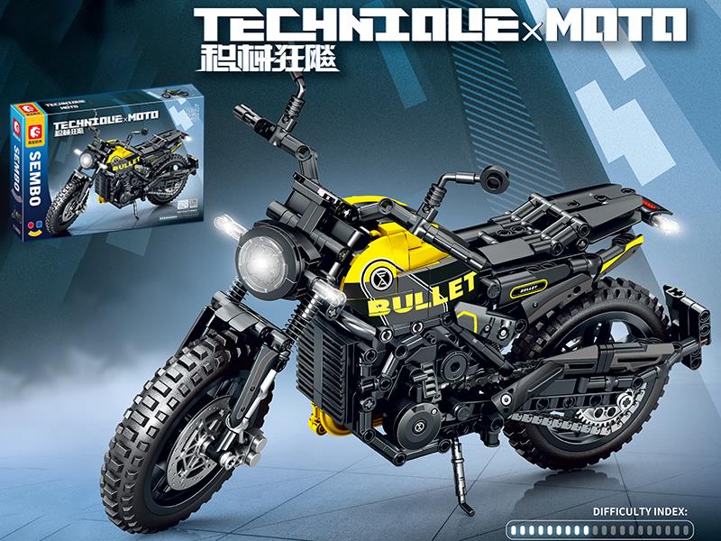 1:7 Benelli Leoncino 500 Motorcycle Building Blocks 773PCS