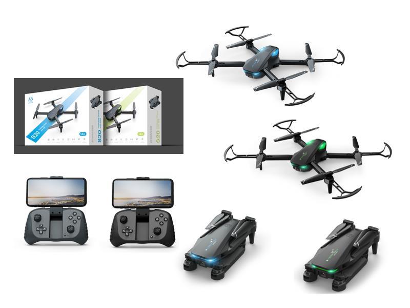 2.4G R/C Fixed Height Folding Uav (640 * 480P/30W (Interpolation 4K))