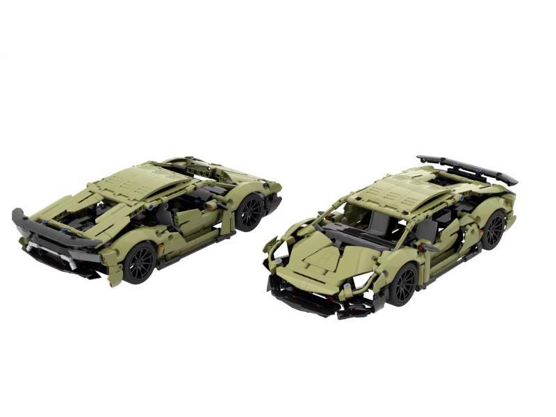 Building Block Toy Car (Customer Version)