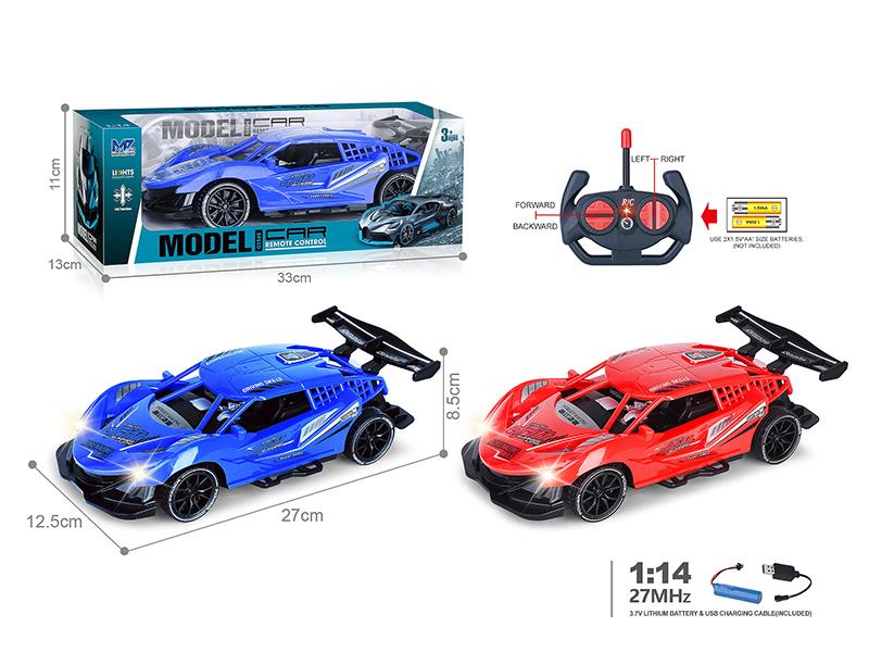 27Mhz 1:14 4-Channel Remote Control Apollo Simulated Car With Lights(Included Batteries)
