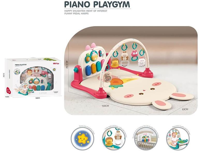 Rabbit Pedal Piano Fitness Blanket