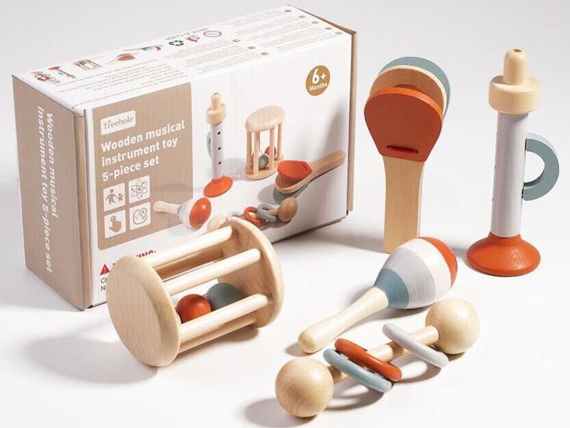 Wooden Musical Instruments Toy Set