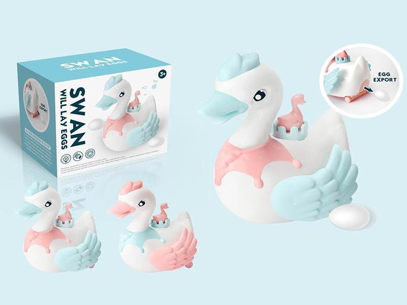 B/O Go And Bump Laying Egg Swan