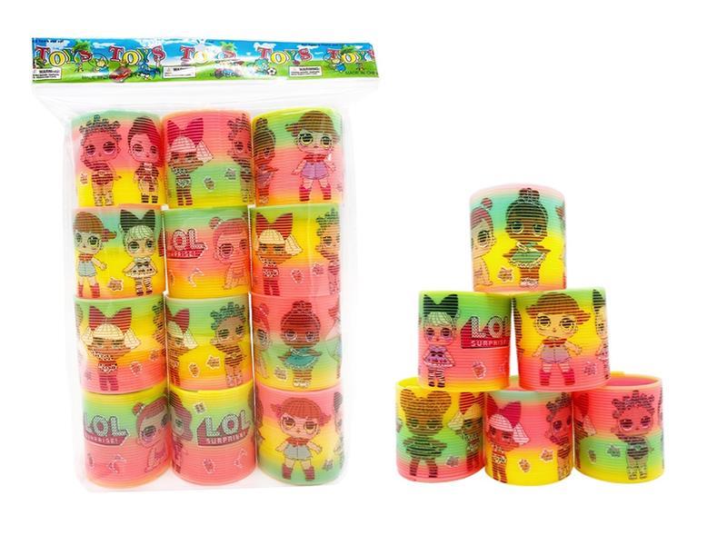 Taiwan Color Surprise Doll Rainbow Spring 12PCS