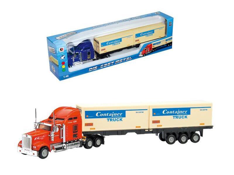 1:48 Slide Alloy Container Car