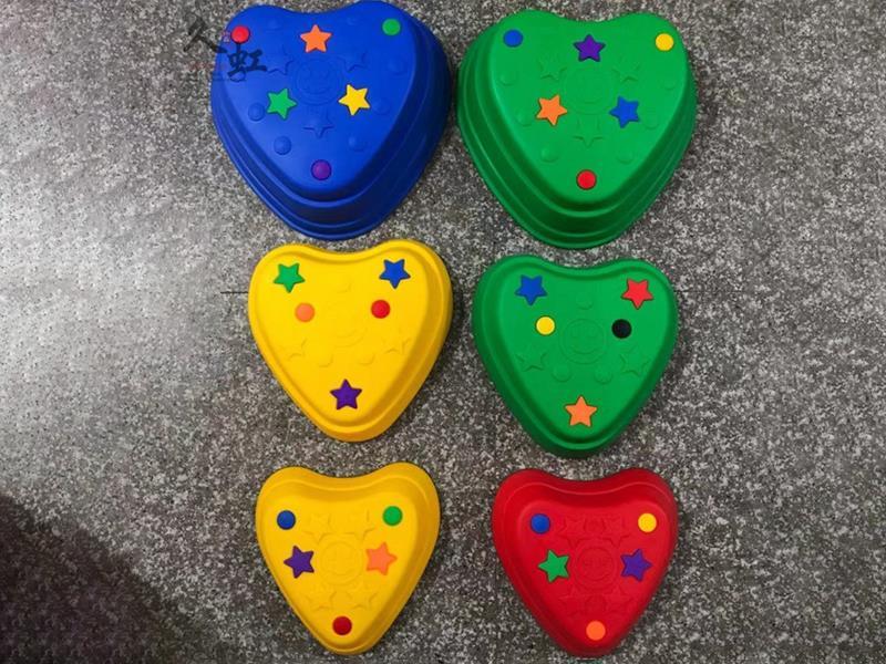 6PCS Love Crossing Stone