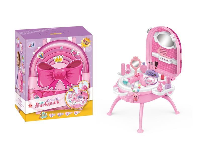 4-In-1 Hand-Held Handle Alloy Backpack Set For Dressing Accessories