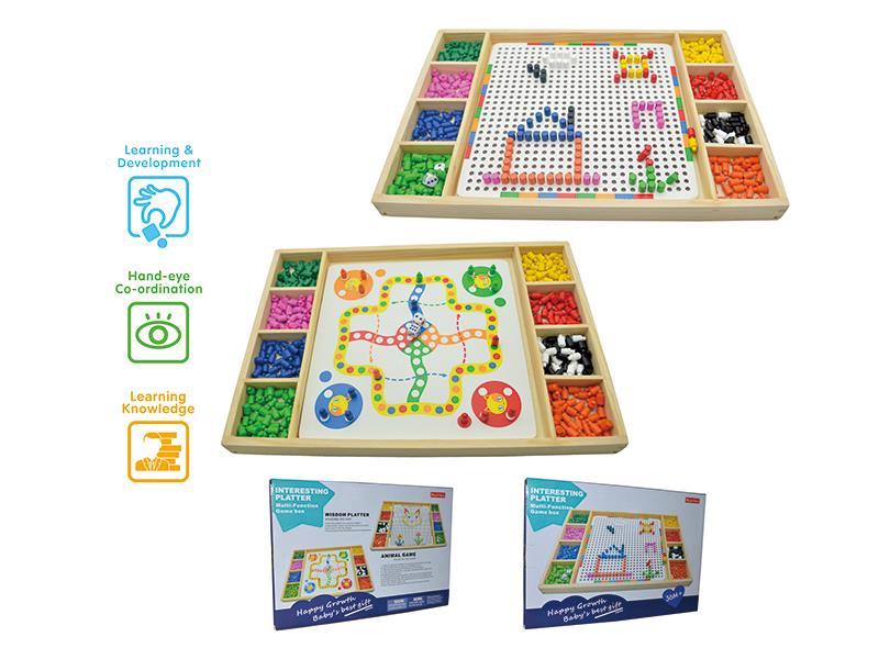 Wooden Puzzle Multi-Function Interesting Box