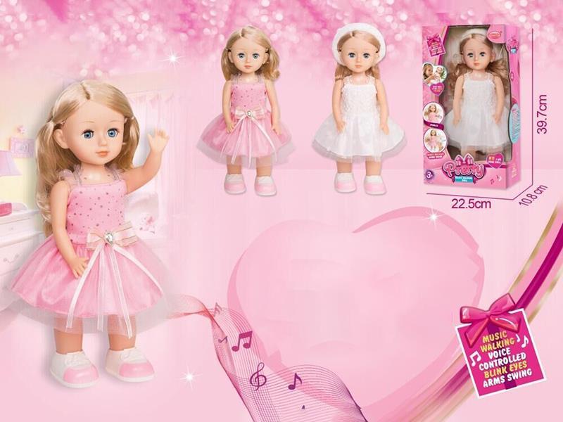 Voice-Controlled Walking Music Doll