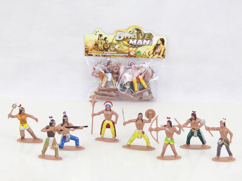 8pcs Indians Toys