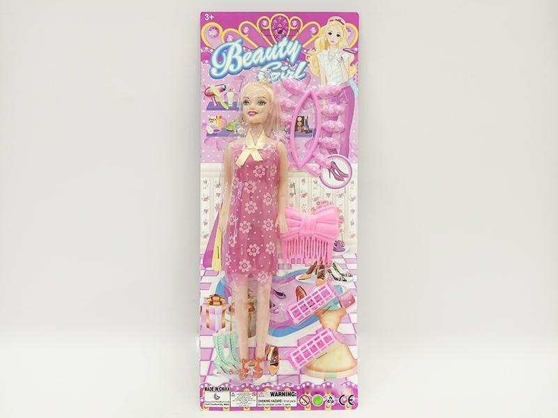 Barbie With Nails And Hair Volume