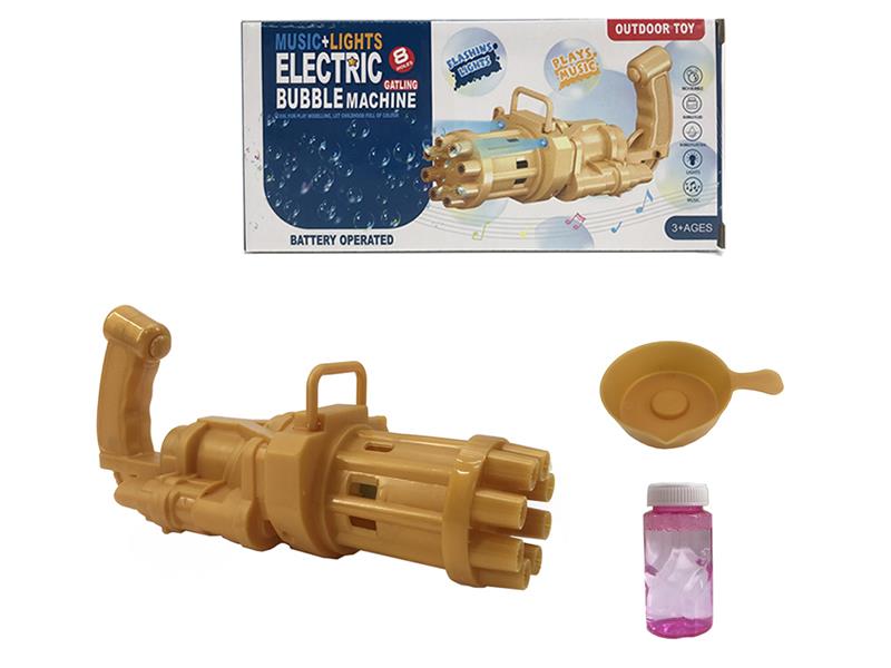 8 Holes Gatling Bubble Gun