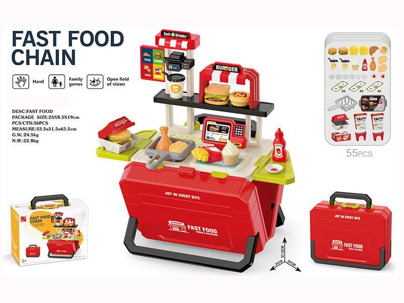 Fast Food Storage Suitcase