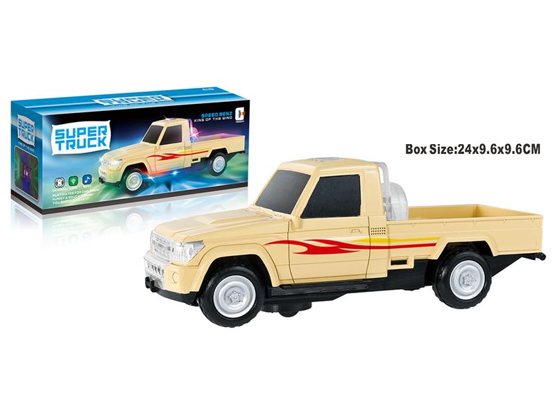 B/O Pickup Truck With Light And Music