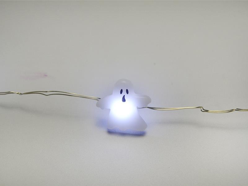 Halloween White Ghost String Light