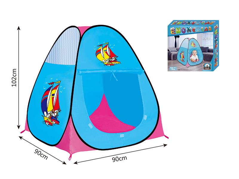 Sailboat Pattern Children's Tent