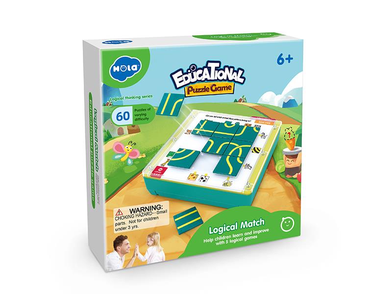 Logical Match Educational Puzzle Game
