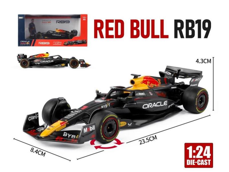 1:24 Official Authorized Alloy Car Model Of F1 Red Bull Formula Racing