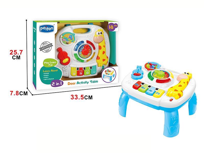 Giraffe Learning Table With Light And Music