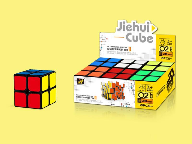 Second Order Magic Cube/Black 6pcs/box