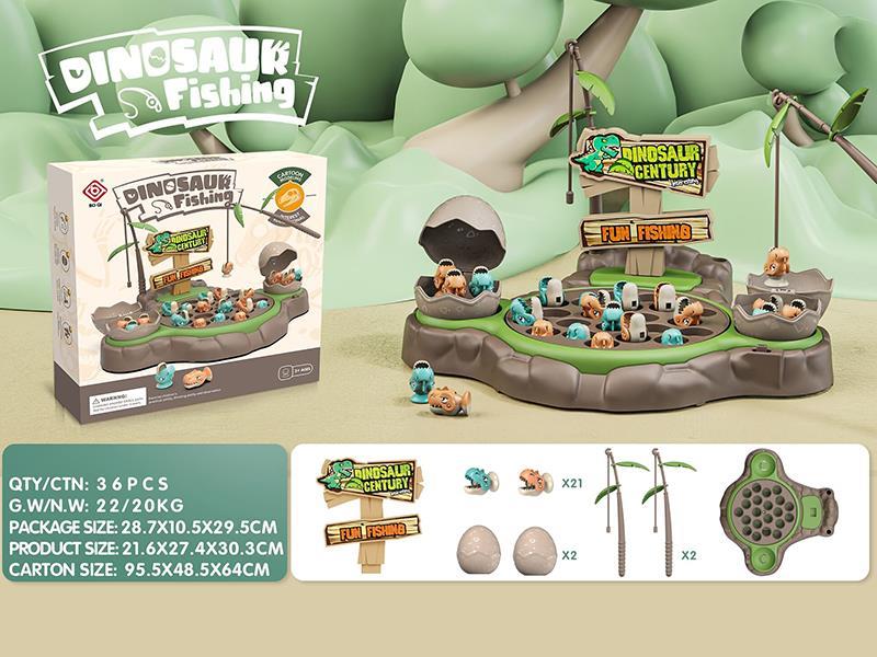 Dinosaur Fishing Game