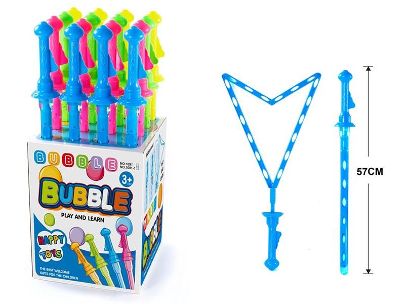 57CM Western Sword Bubble Stick 16PCS