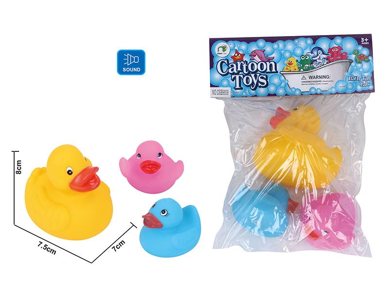 Cute Duck Kids Bath Toy Set