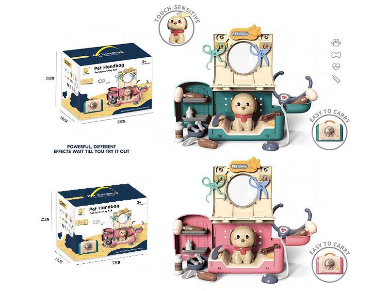 Pet Handbag Pet Doctor Play Set