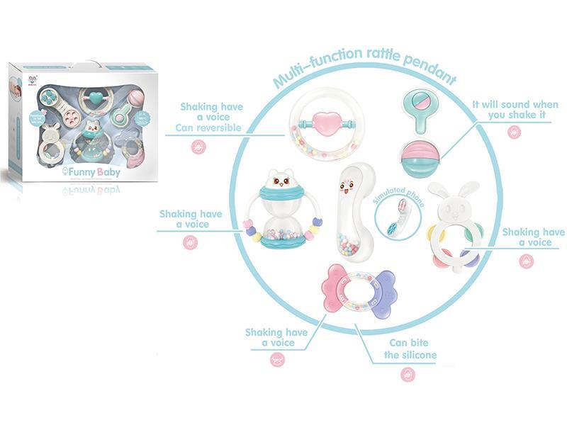 Baby Rattles 6pcs