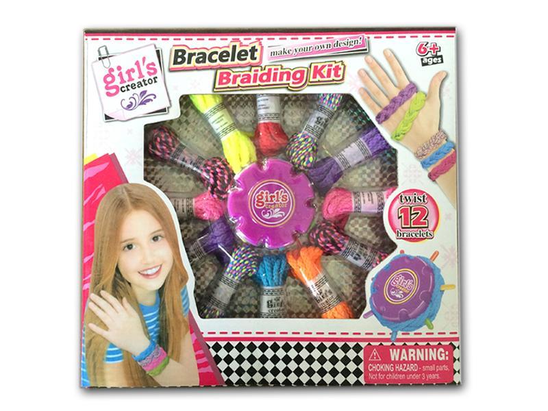 DIY Bracelet Braiding Kit