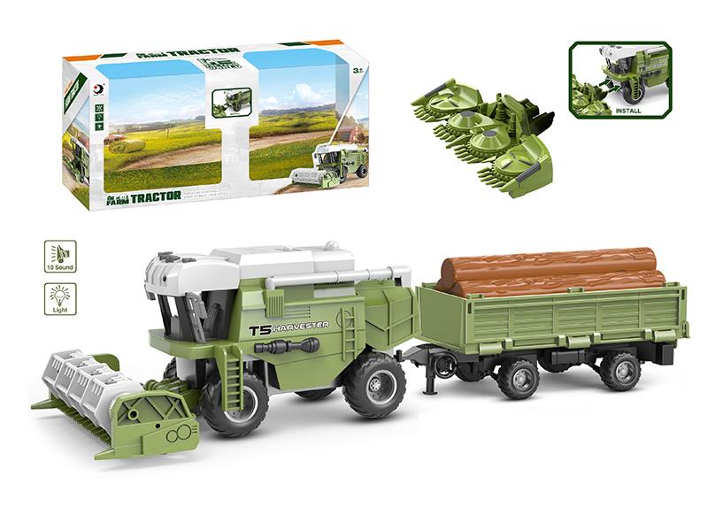 Friction Farm Harvester Trailer