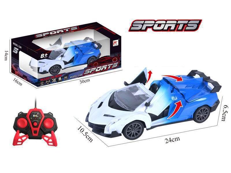 5-Channel Remote Control One Key Door Opening Simulation Car(Not Including Batteries)