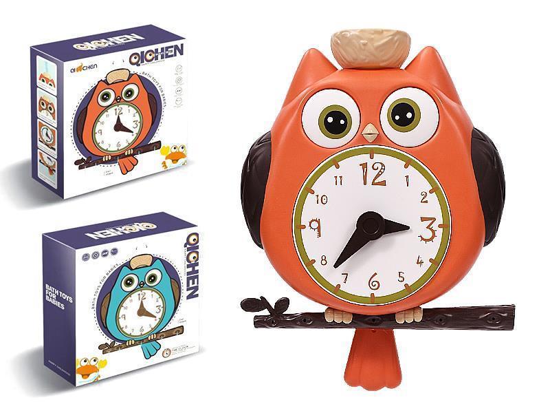 Bathroom Toys Owl Clock