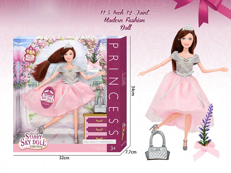 11.5 Inch 12-Joint Garden Princess Doll