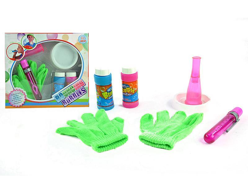 Jumping  Bubble with Gloves And Bubble Pen