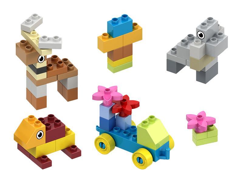 62PCS  Basic Granular Building Block