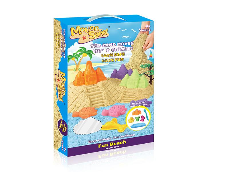 Space Sand Set(800g Sand, 5 Molds, 1 Tray)