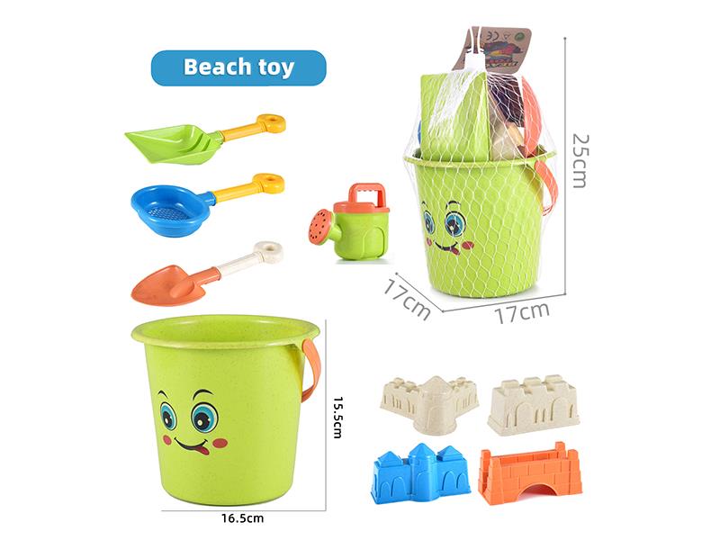 Sand Bucket Set 9pcs