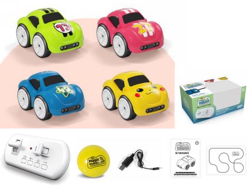 2.4G Remote Control 5 In1 Function Magic Induction Car