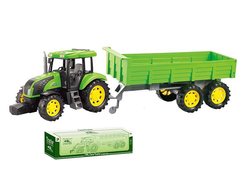 Friction Farm Tractor + Light And Music