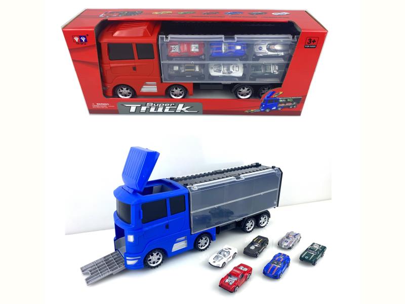 Snowmobile Storage Vehicle Combined With The Golden Car